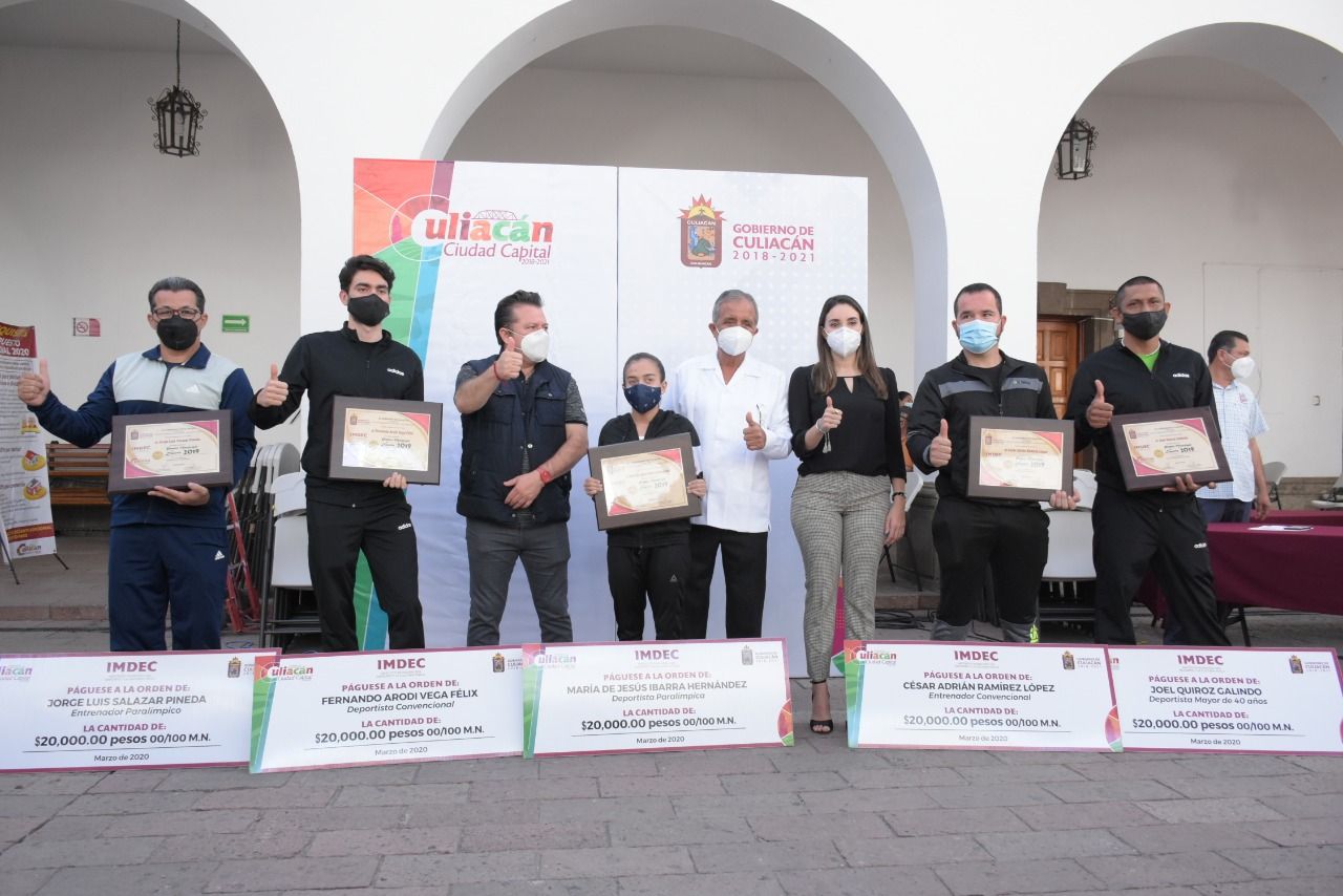 IMDEC lleva a cabo ceremonia de entrega del Premio Municipal del Deporte 2019