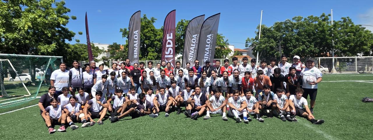 Cumple Culiacán en Estatal del futbol 6x6 de los Juegos Nacionales Populares 2025; logra tres boletos