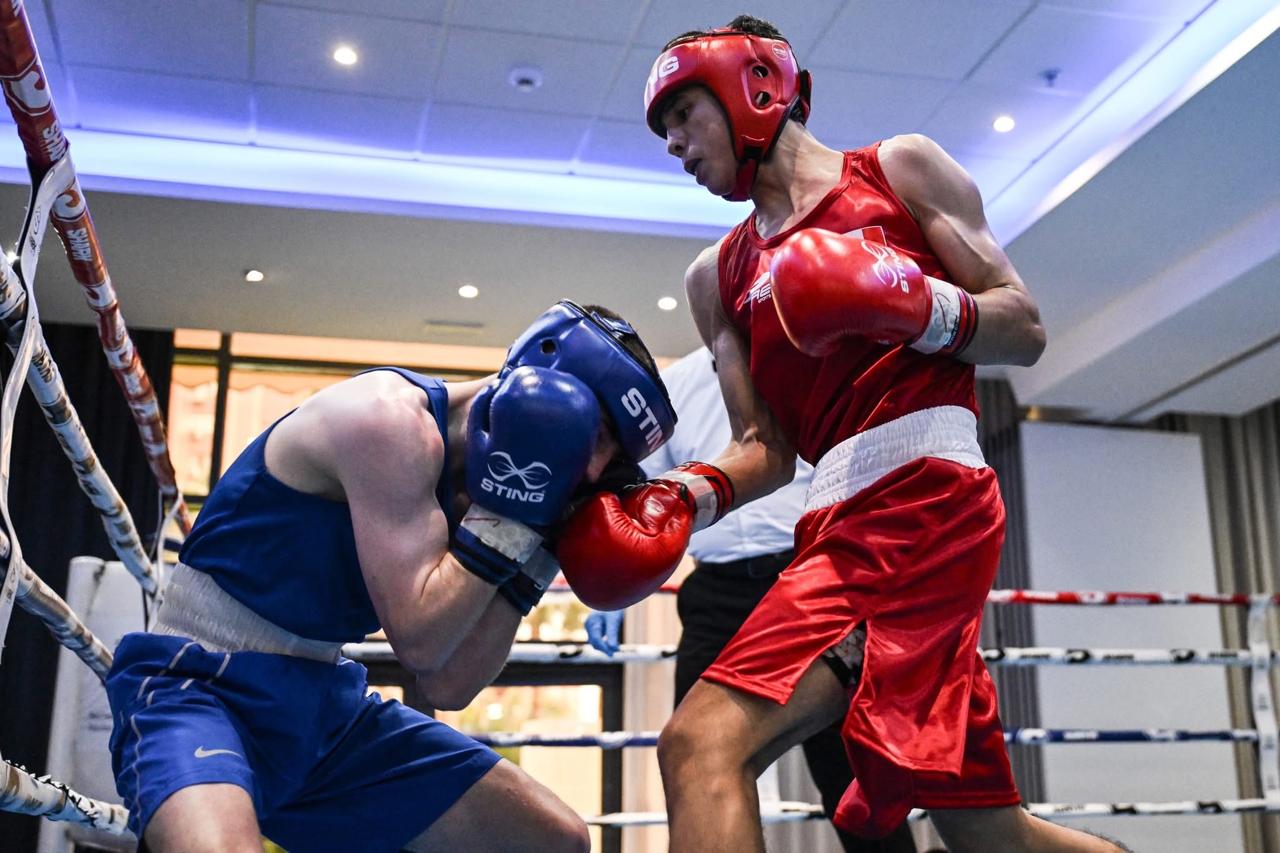 Recibe director del IMDEC a boxeadores Gabriel y Miguel Ángel Morales, medallistas en España y Festival Olímpico