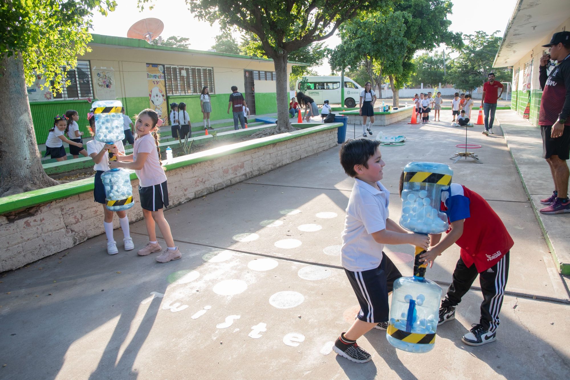 IMDEC promueve la activación física con jornada deportiva en primaria de la colonia Ampliación El Barrio